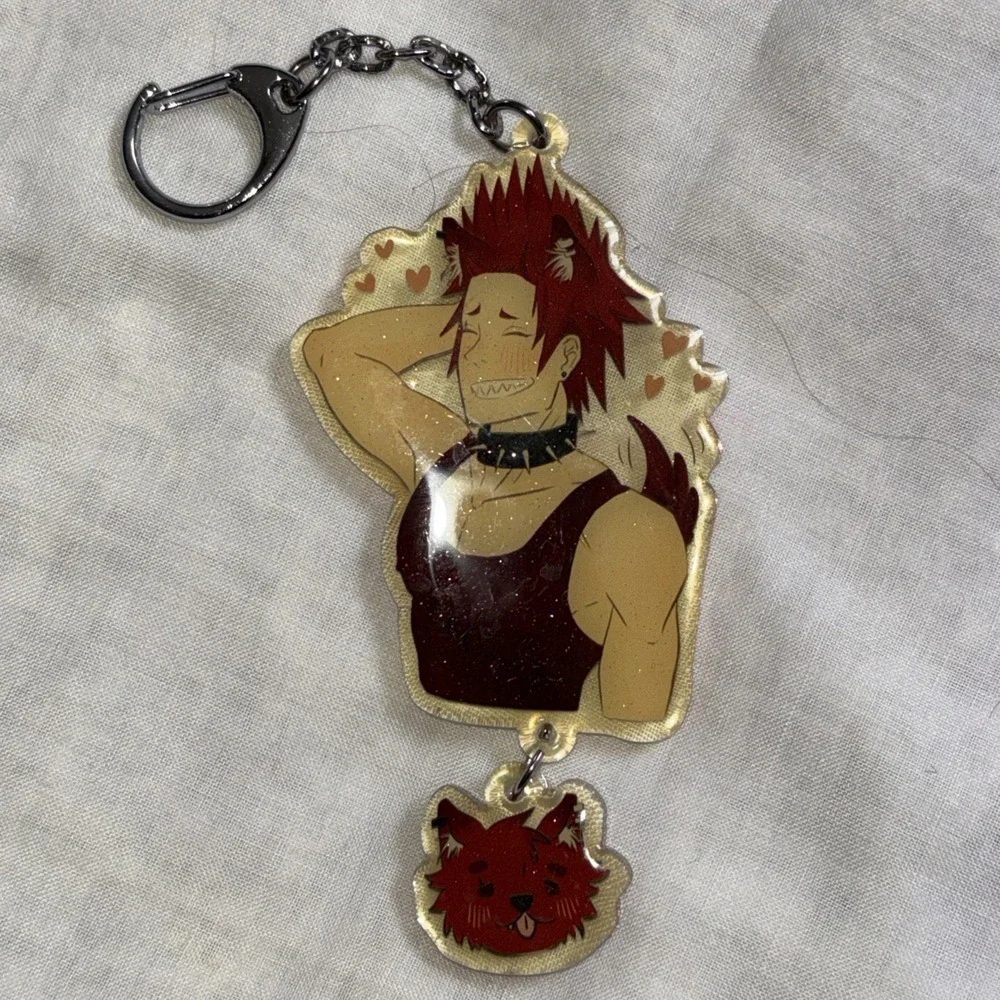 My Hero Academia Eijiro Kirishima Acrylic‎ Keychain Anime